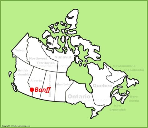 bamph canada|banff canada map.
